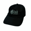 Ski Trail Blaze - Black Twill Hat