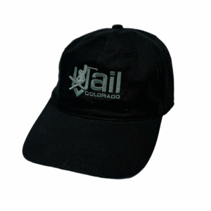 Ski Trail Blaze - Black Twill Hat