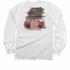 Volkswagen Surfmobile - White Long Sleeve Crewneck T-Shirt