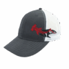 Woodcut Shark - Charcoal Trucker Hat