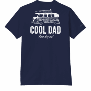Volkswagen Cool Dad - Indigo Short Sleeve Pima T-Shirt
