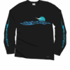 Kai Nui Offshore - Black Long Sleeve Crewneck T-Shirt