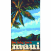 Beach Poster - Microfiber Beach Towel