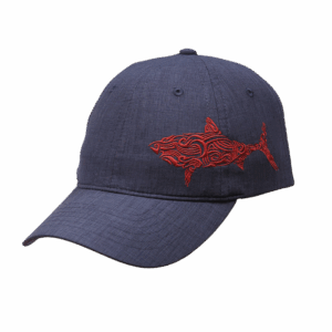 Red Shark - Navy Polyester Hat