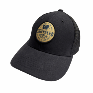 Shipfaced Brew - Black Trucker Bottle Opener Hat
