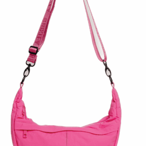 Bubblegum Crescent Bag